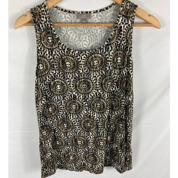 J. Jill Tops - J Jill Wearever Patterned Stretch Tank Size XS